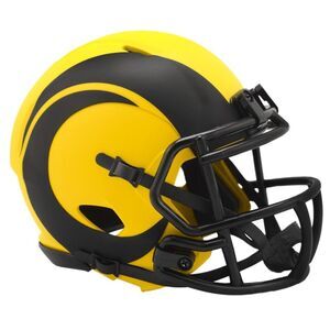 Los Angeles Rams RAVE Riddell Speed Mini NFL Football Helmet
